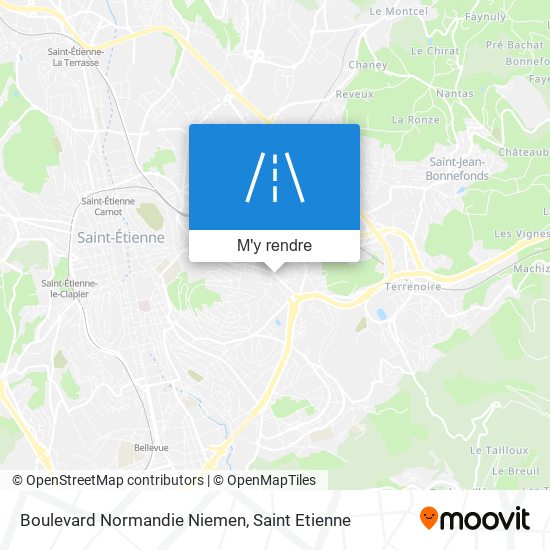 Boulevard Normandie Niemen plan