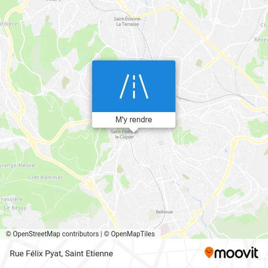 Rue Félix Pyat plan