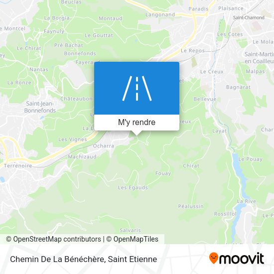 Chemin De La Bénéchère plan