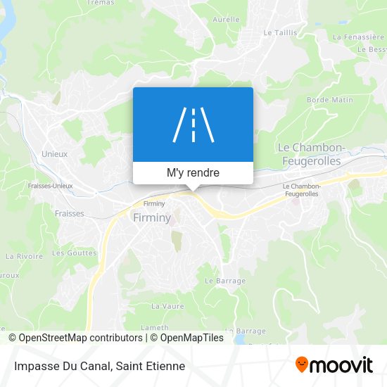 Impasse Du Canal plan