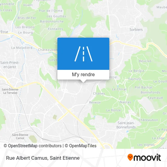 Rue Albert Camus plan