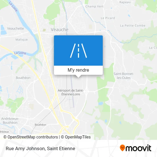 Rue Amy Johnson plan