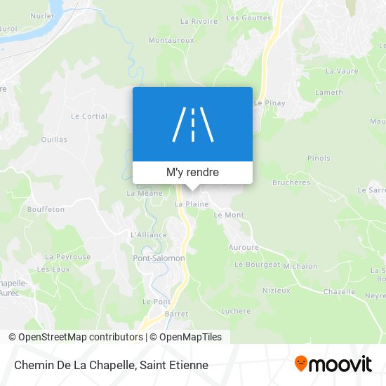 Chemin De La Chapelle plan