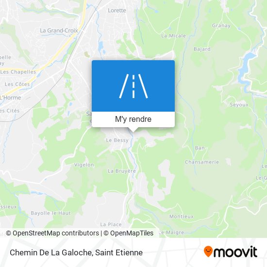 Chemin De La Galoche plan