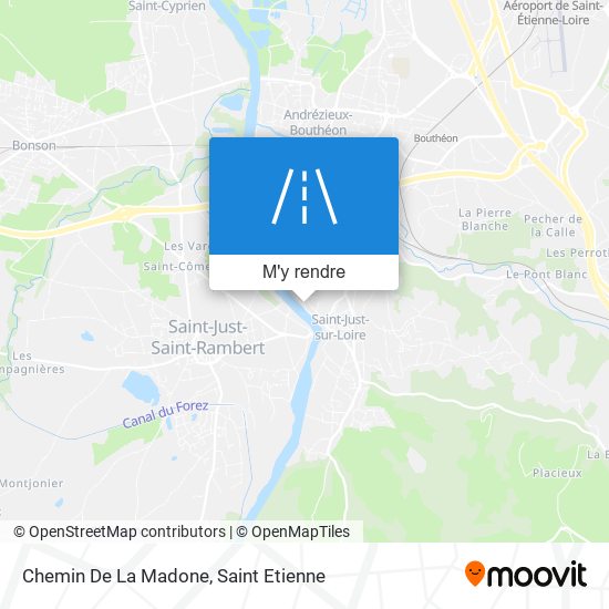 Chemin De La Madone plan