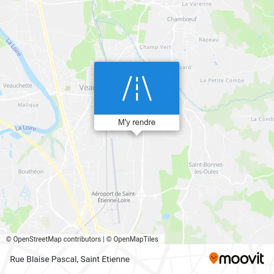 Rue Blaise Pascal plan