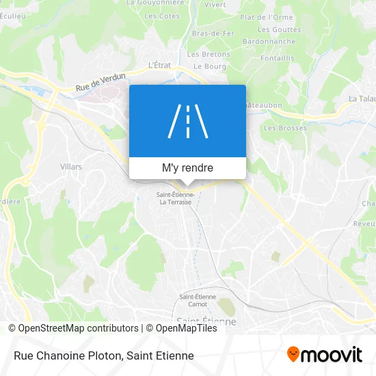 Rue Chanoine Ploton plan