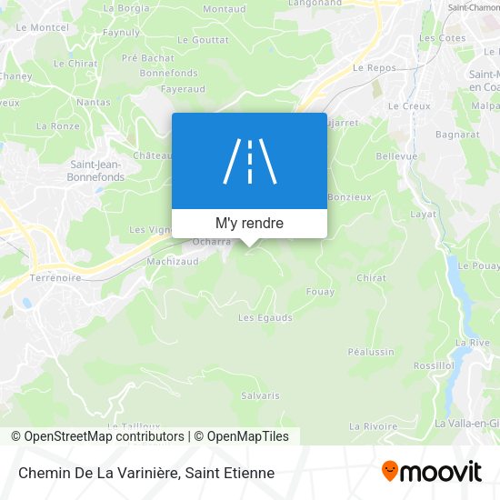 Chemin De La Varinière plan