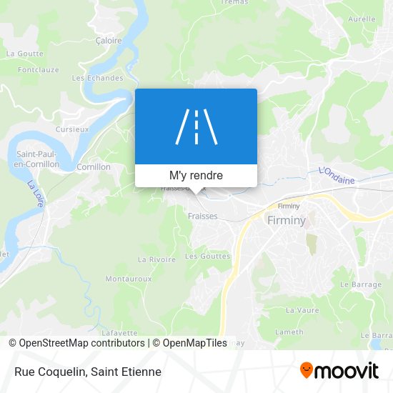 Rue Coquelin plan