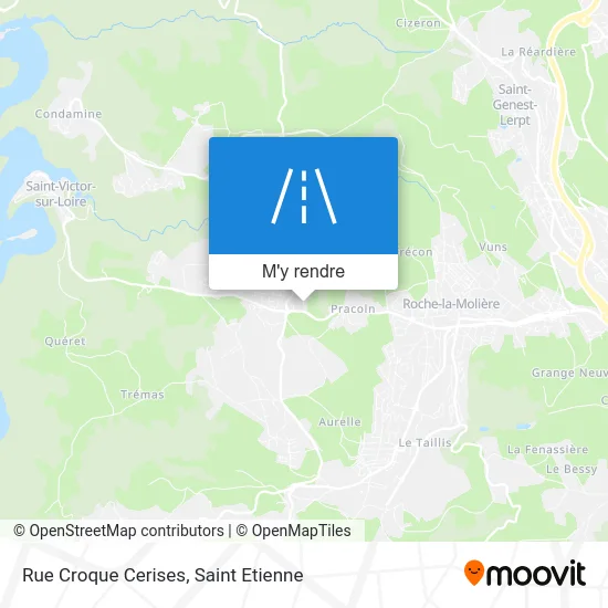 Rue Croque Cerises plan