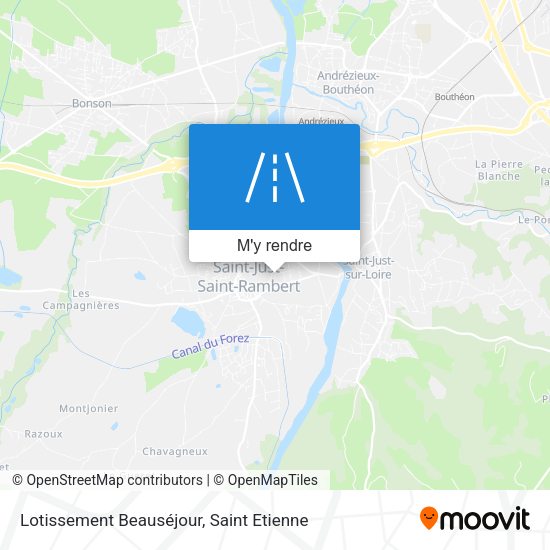 Lotissement Beauséjour plan