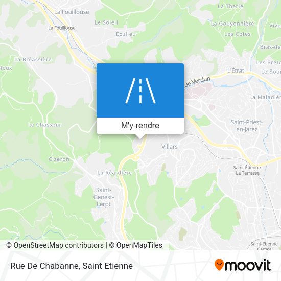 Rue De Chabanne plan
