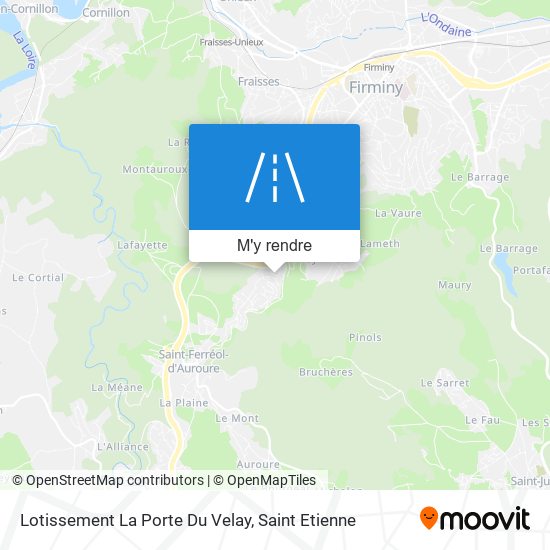 Lotissement La Porte Du Velay plan