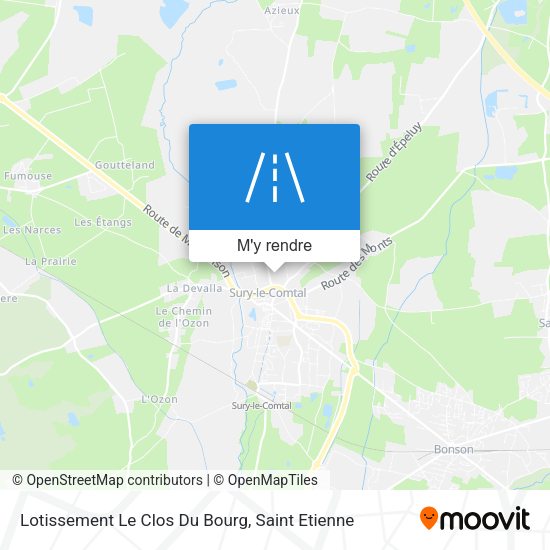 Lotissement Le Clos Du Bourg plan