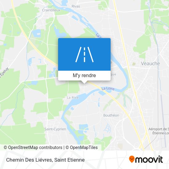 Chemin Des Liévres plan