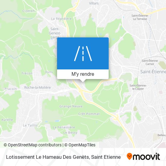 Lotissement Le Hameau Des Genèts plan