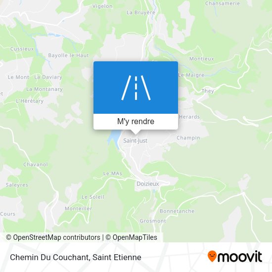 Chemin Du Couchant plan