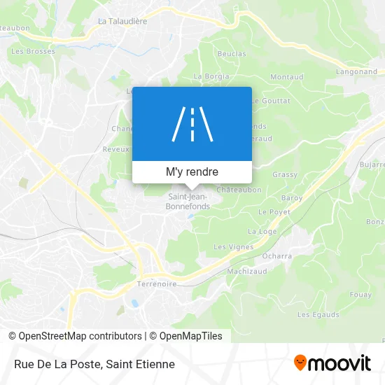 Rue De La Poste plan