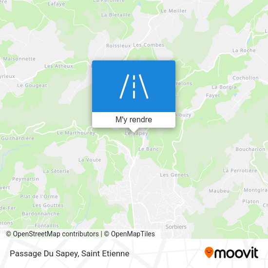 Passage Du Sapey plan