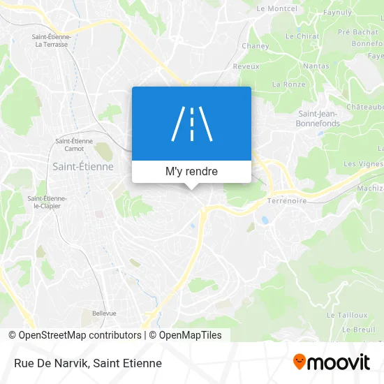 Rue De Narvik plan