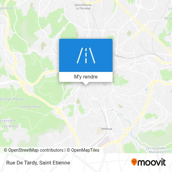 Rue De Tardy plan