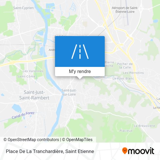 Place De La Tranchardière plan