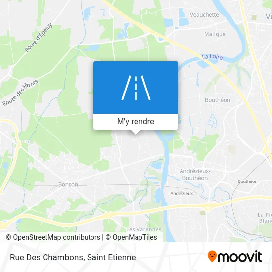 Rue Des Chambons plan