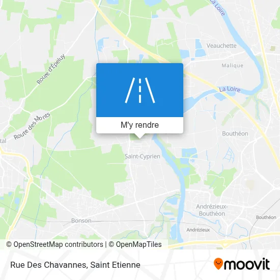 Rue Des Chavannes plan