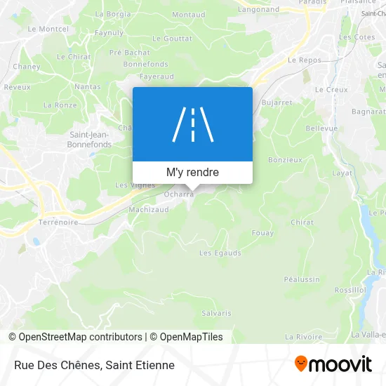 Rue Des Chênes plan