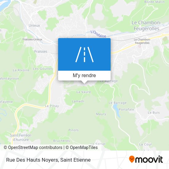 Rue Des Hauts Noyers plan