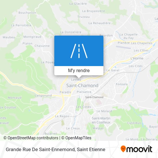 Grande Rue De Saint-Ennemond plan