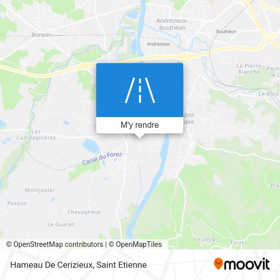 Hameau De Cerizieux plan