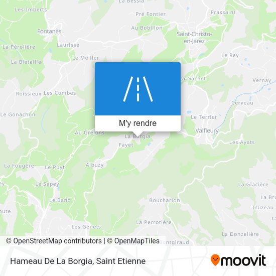 Hameau De La Borgia plan
