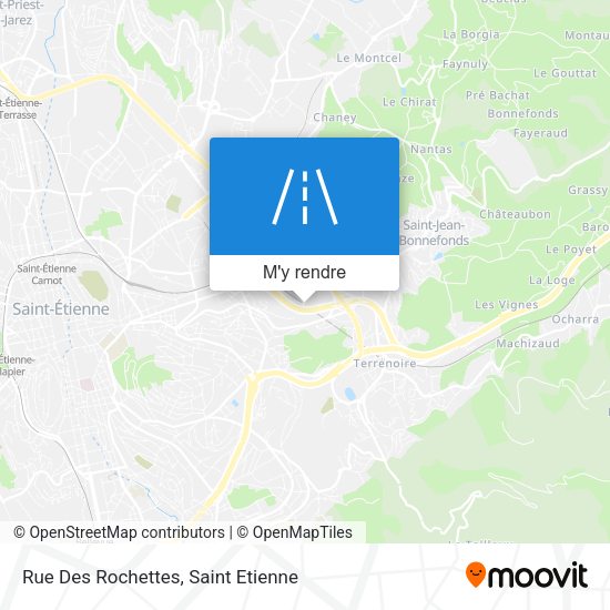 Rue Des Rochettes plan