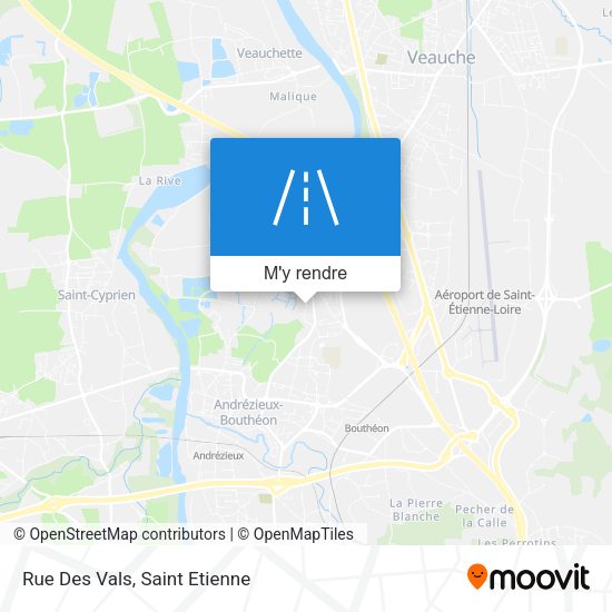 Rue Des Vals plan