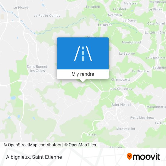 Albignieux plan