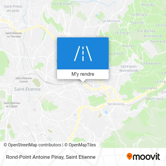 Rond-Point Antoine Pinay plan