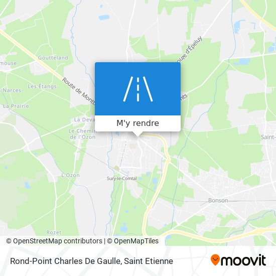 Rond-Point Charles De Gaulle plan