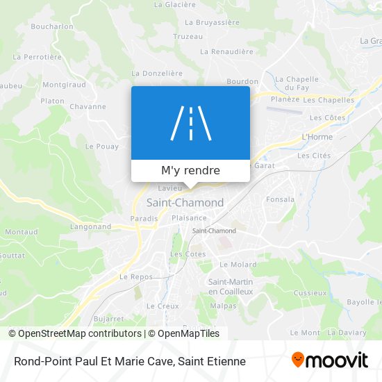 Rond-Point Paul Et Marie Cave plan