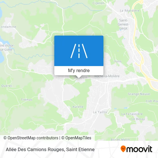 Allée Des Camions Rouges plan