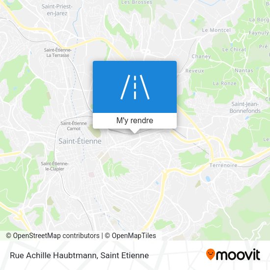 Rue Achille Haubtmann plan