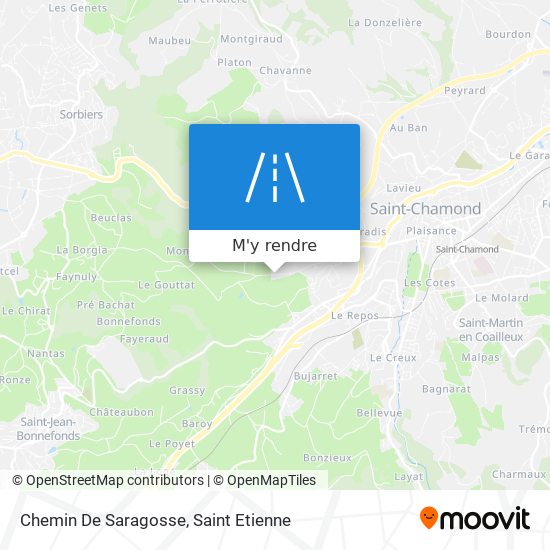 Chemin De Saragosse plan