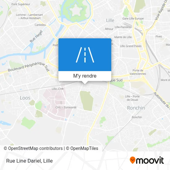 Rue Line Dariel plan