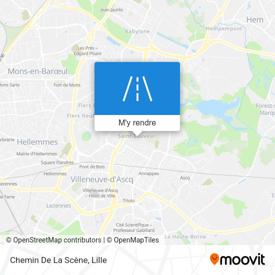 Chemin De La Scène plan