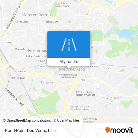 Rond-Point Des Vents plan