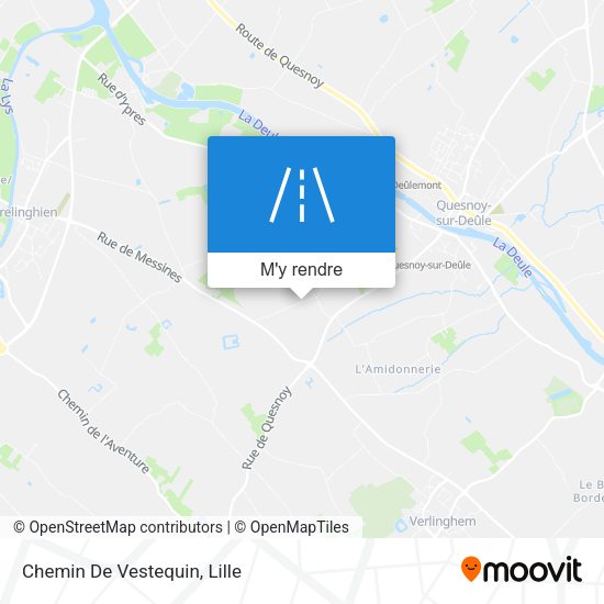 Chemin De Vestequin plan
