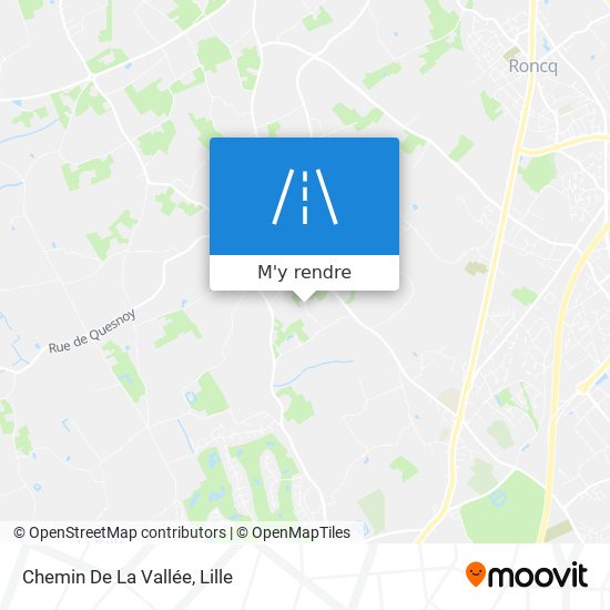 Chemin De La Vallée plan