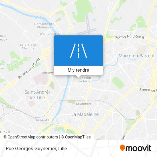 Rue Georges Guynemer plan