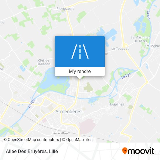 Allée Des Bruyères plan