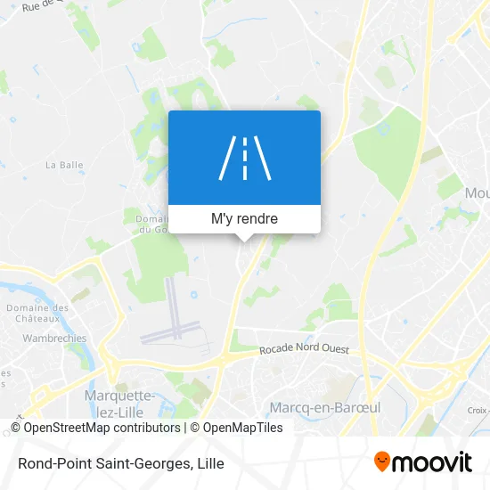 Rond-Point Saint-Georges plan